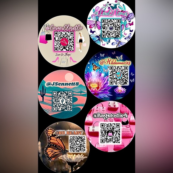 100 CUSTOM QR CODE STICKERS - Picture 11 of 16